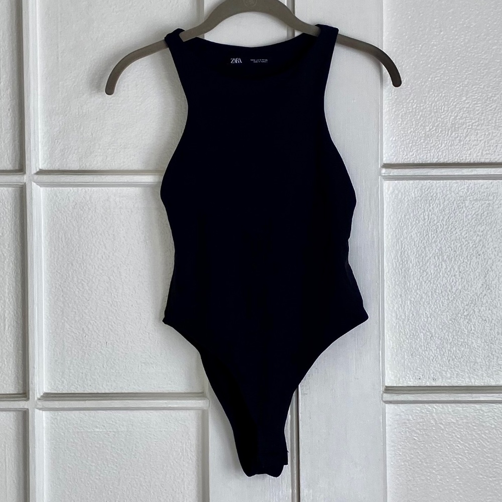 Women’s Zara Black  tank bodysuit size S
